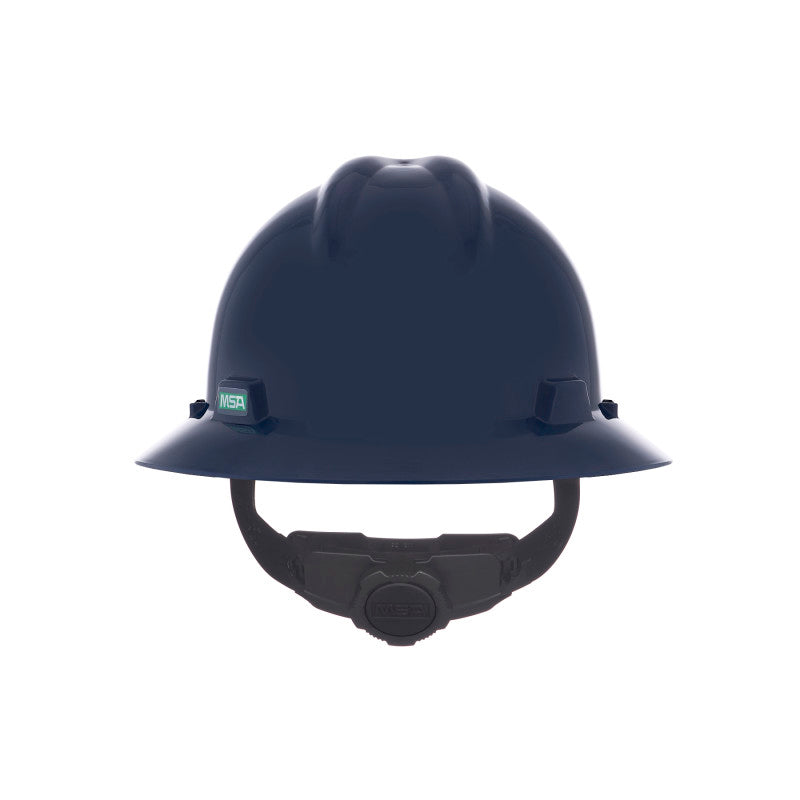 MSA V-Gard Full Brim Hard Hat - Fas-Trac Suspension
