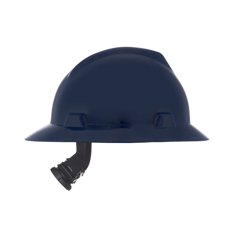 MSA V-Gard Full Brim Hard Hat - Fas-Trac Suspension