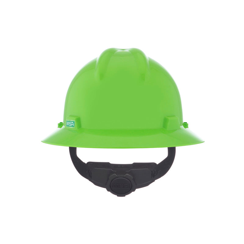 MSA V-Gard Full Brim Hard Hat - Fas-Trac Suspension