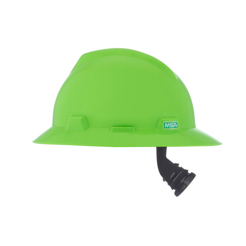 MSA V-Gard Full Brim Hard Hat - Fas-Trac Suspension