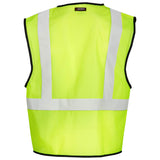 Kishigo 1193 Economy Series 1-Pocket Mesh Safety Vest - Yellow/Lime - Size 2X-3X