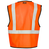 Kishigo 1194 Economy Series 1-Pocket Mesh Safety Vest - Orange - Size L-XL