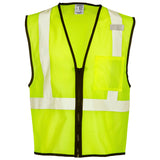 Kishigo 1519 Economy Type R Class 2 Mesh Safety Vest - Yellow/Lime