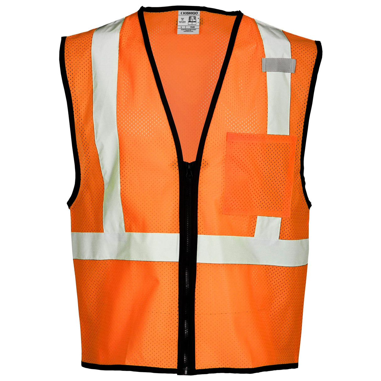 Kishigo 1520 Economy Class 2 Mesh Safety Vest - Orange