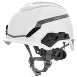 MSA V-Gard H1 Safety Helmet - 4-Point Fast-Trac III Pivot Suspension