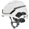 MSA V-Gard H1 Safety Helmet - 4-Point Fast-Trac III Pivot Suspension