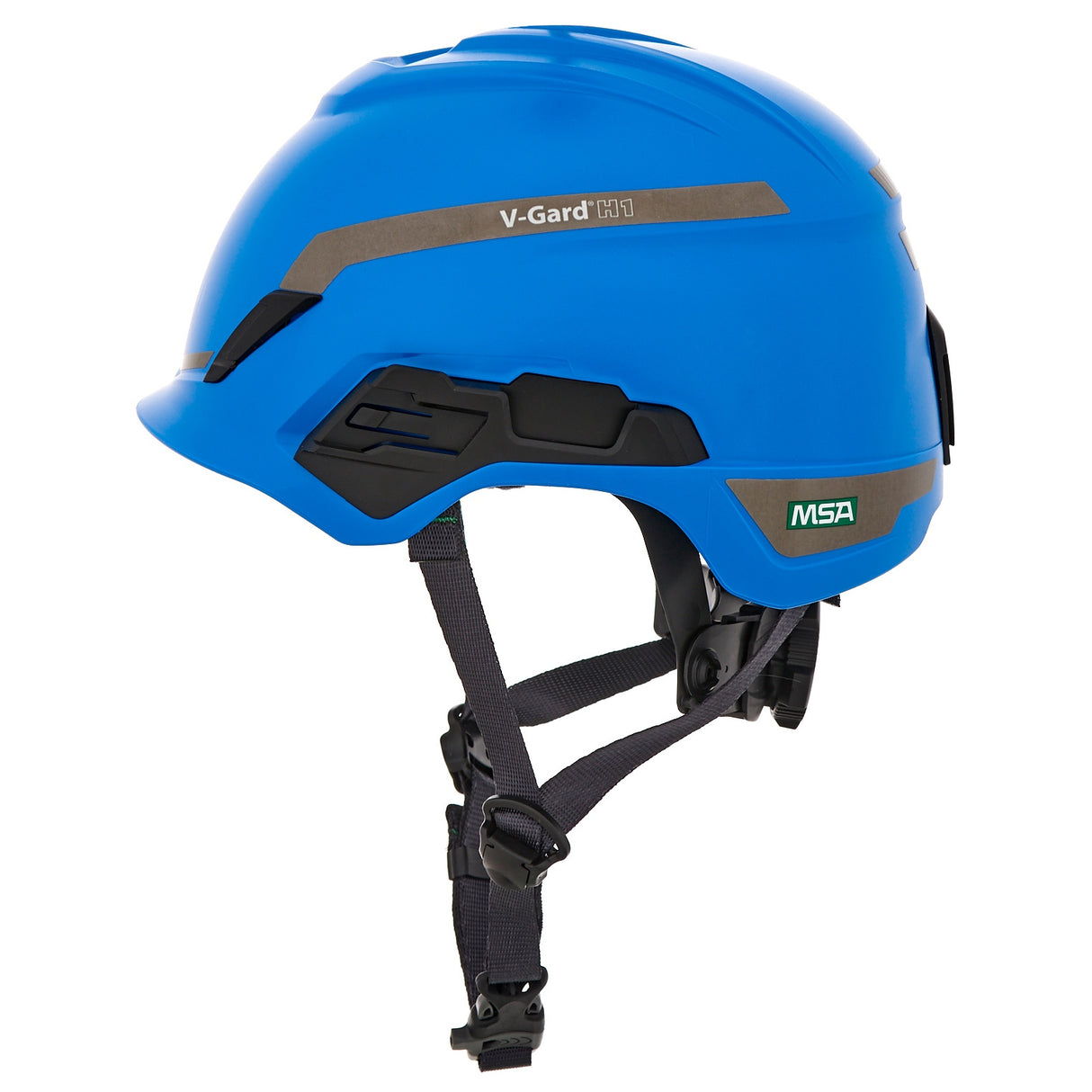 MSA V-Gard H1 Safety Helmet - 4-Point Fast-Trac III Pivot Suspension