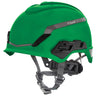 MSA V-Gard H1 Safety Helmet - 4-Point Fast-Trac III Pivot Suspension