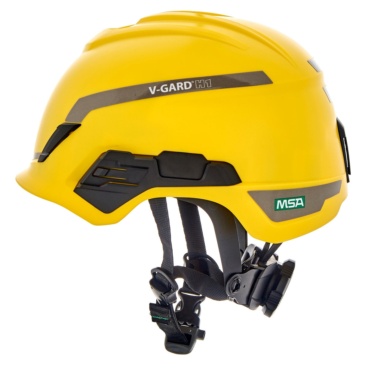 MSA V-Gard H1 Safety Helmet - 4-Point Fast-Trac III Pivot Suspension