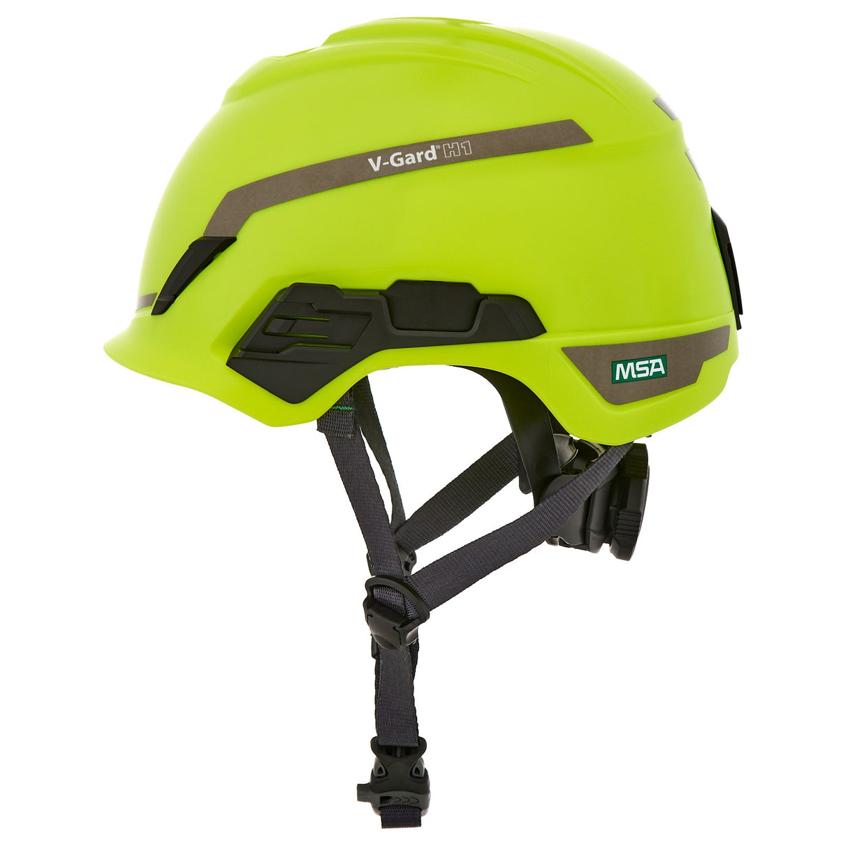 MSA V-Gard H1 Safety Helmet - 4-Point Fast-Trac III Pivot Suspension
