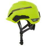 MSA V-Gard H1 Safety Helmet - 4-Point Fast-Trac III Pivot Suspension