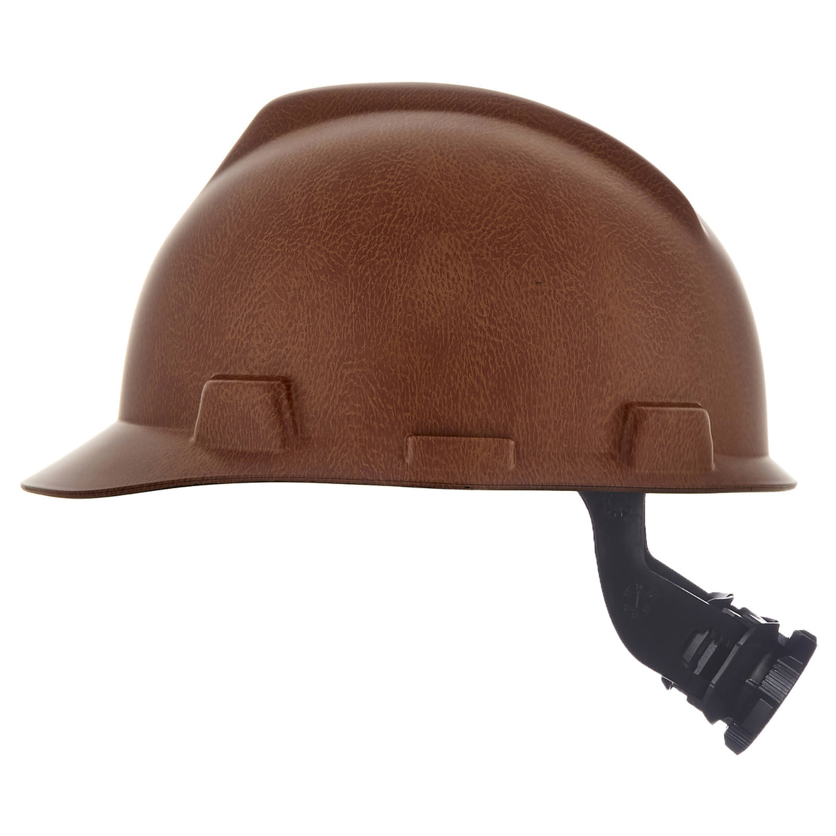 MSA V-Gard Hydro Dip Cap Style Hard Hat - 4-Point Fast-Trac III Suspension - Italian Leather