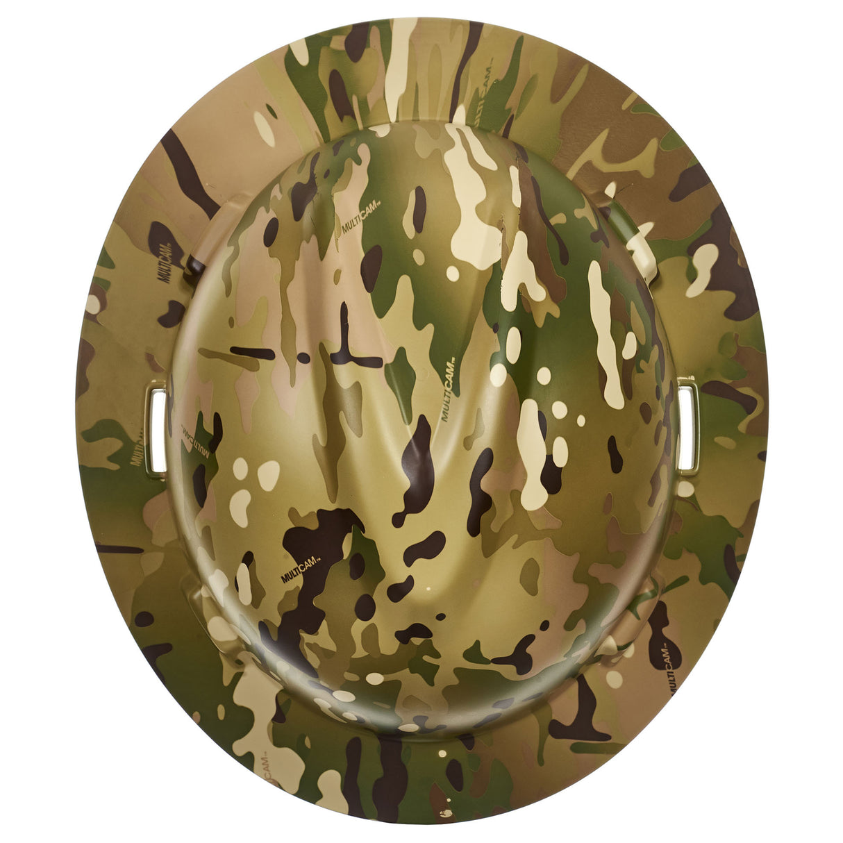 MSA V-Gard Hydro Dip Full Brim Hard Hat - 4-Point Fast-Trac III Suspension - Multi Camo