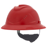 MSA V-Gard C1™ Full Brim Vented Hard Hat - Fas-Trac III Suspension