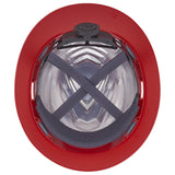 MSA V-Gard C1™ Full Brim Vented Hard Hat - Fas-Trac III Suspension