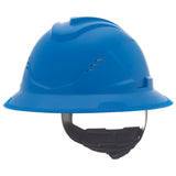 MSA V-Gard C1™ Full Brim Vented Hard Hat - Fas-Trac III Suspension