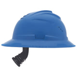 MSA V-Gard C1™ Full Brim Vented Hard Hat - Fas-Trac III Suspension
