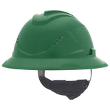 MSA V-Gard C1™ Full Brim Vented Hard Hat - Fas-Trac III Suspension