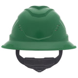 MSA V-Gard C1™ Full Brim Vented Hard Hat - Fas-Trac III Suspension