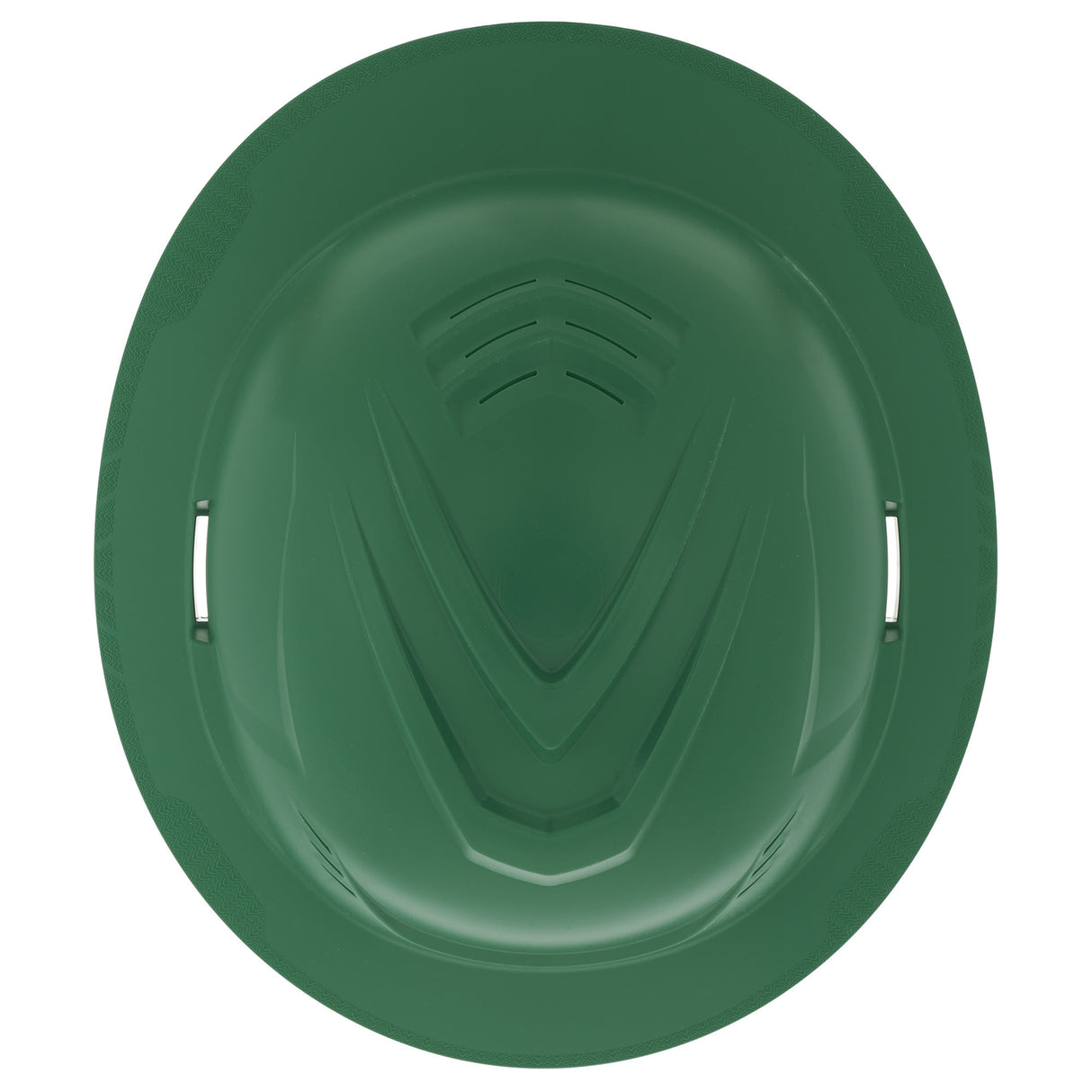 MSA V-Gard C1™ Full Brim Vented Hard Hat - Fas-Trac III Suspension