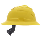 MSA V-Gard C1™ Full Brim Vented Hard Hat - Fas-Trac III Suspension