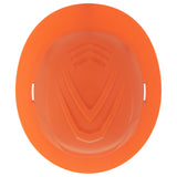 MSA V-Gard C1™ Full Brim Vented Hard Hat - Fas-Trac III Suspension