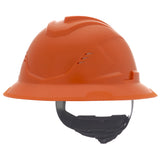 MSA V-Gard C1™ Full Brim Vented Hard Hat - Fas-Trac III Suspension