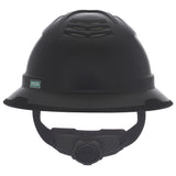MSA V-Gard C1™ Full Brim Vented Hard Hat - Fas-Trac III Suspension