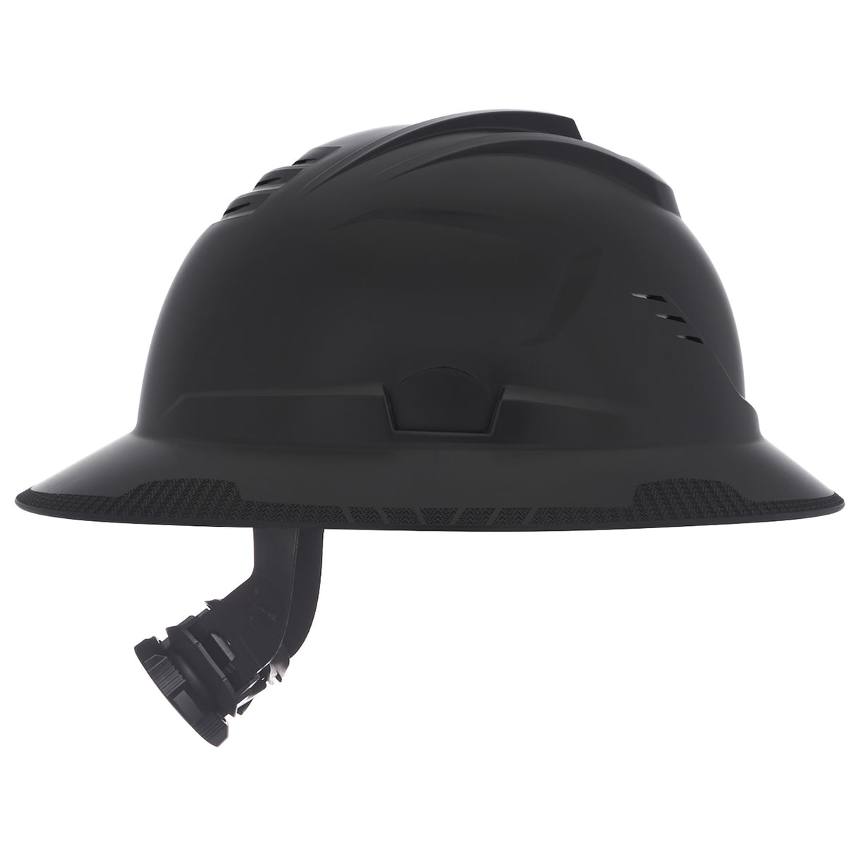 MSA V-Gard C1™ Full Brim Vented Hard Hat - Fas-Trac III Suspension
