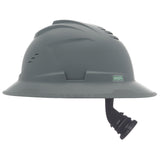 MSA V-Gard C1™ Full Brim Vented Hard Hat - Fas-Trac III Suspension