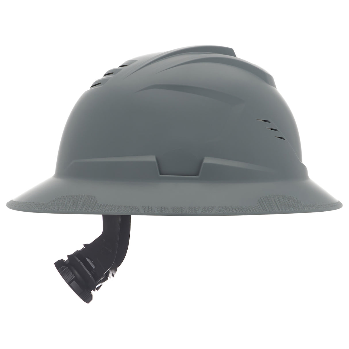 MSA V-Gard C1™ Full Brim Vented Hard Hat - Fas-Trac III Suspension