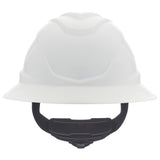 MSA V-Gard C1™ Full Brim Hard Hat - Fas-Trac III Suspension - White