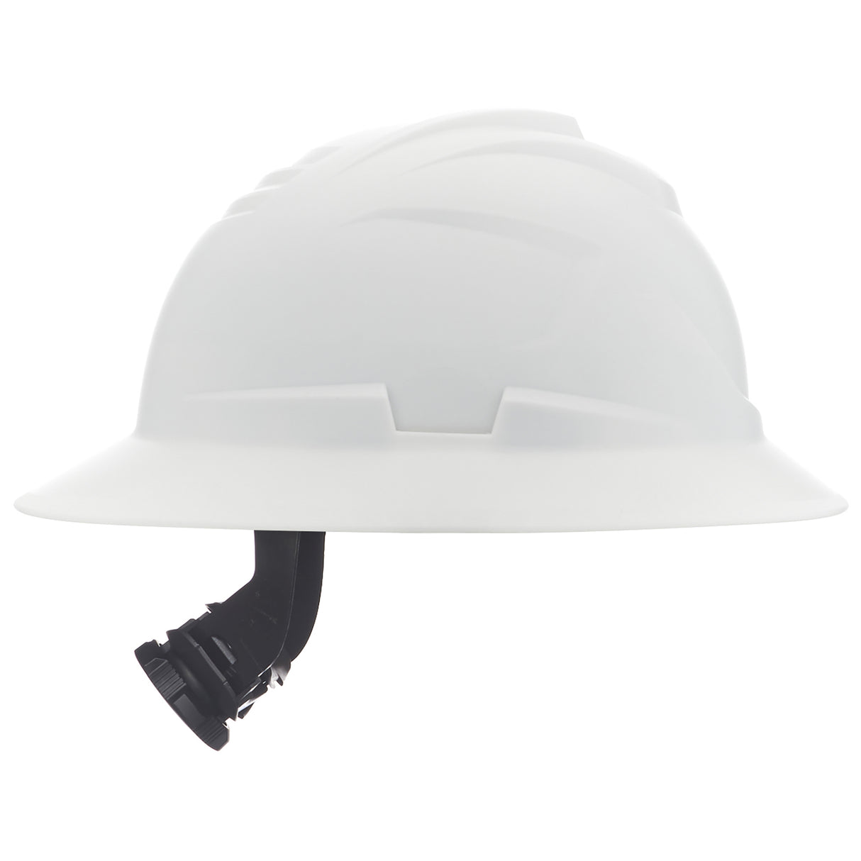 MSA V-Gard C1™ Full Brim Hard Hat - Fas-Trac III Suspension - White