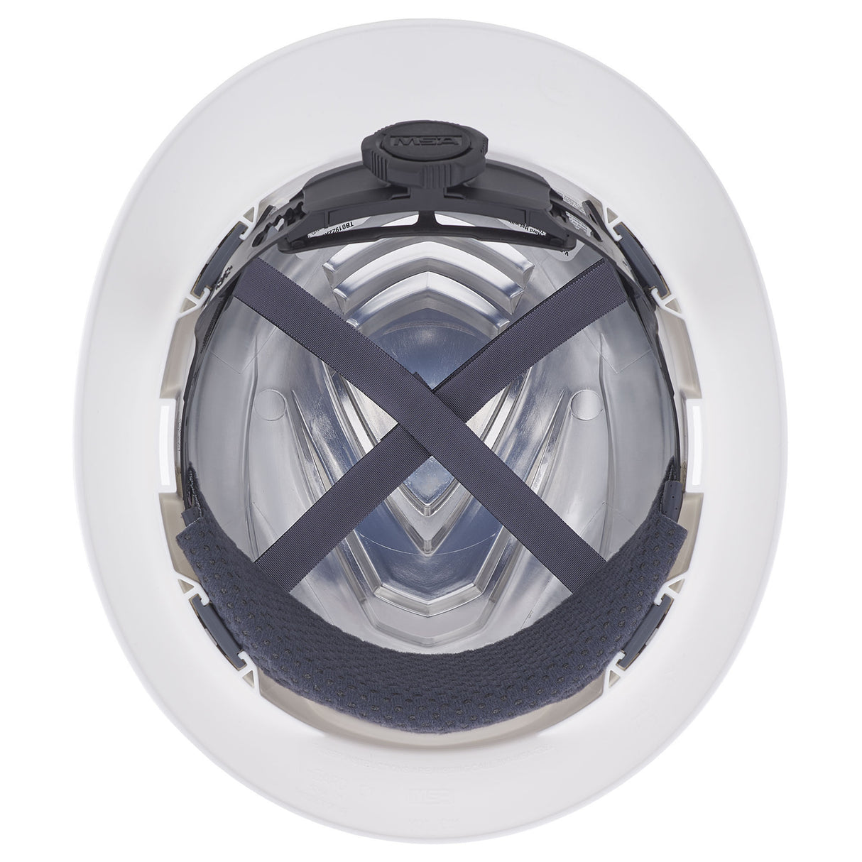 MSA V-Gard C1™ Full Brim Hard Hat - Fas-Trac III Suspension - White