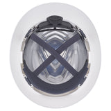 MSA V-Gard C1™ Full Brim Hard Hat - Fas-Trac III Suspension - White