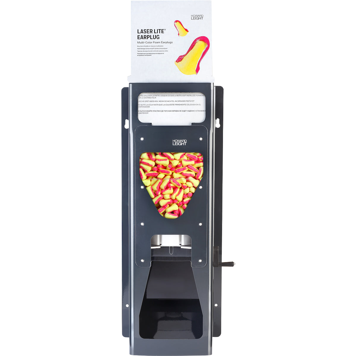 Howard Leight LS-500 Leight Source 500 Heavy-Duty Aluminum Ear Plug Dispenser