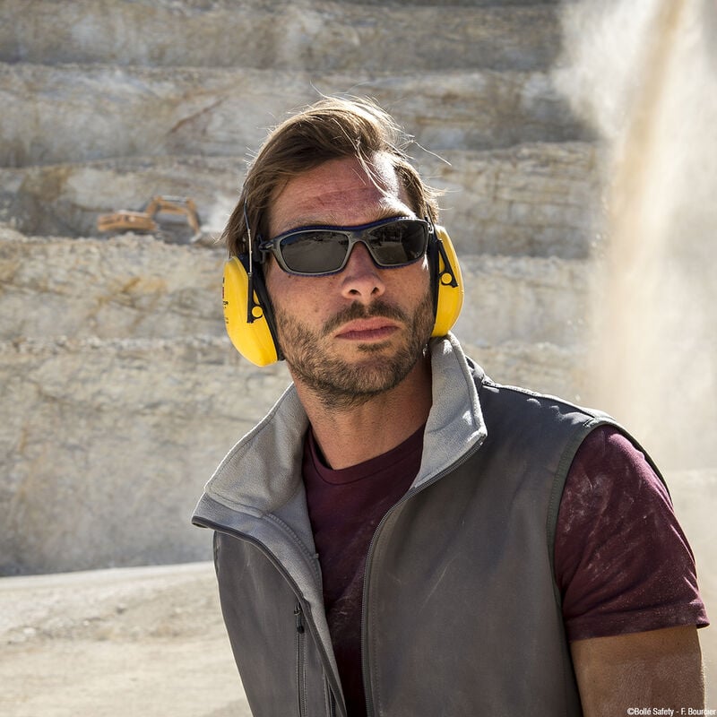 Bolle BAXTER Safety Glasses/Goggles with Platinum Anti-Fog Lens  (10-Pack)