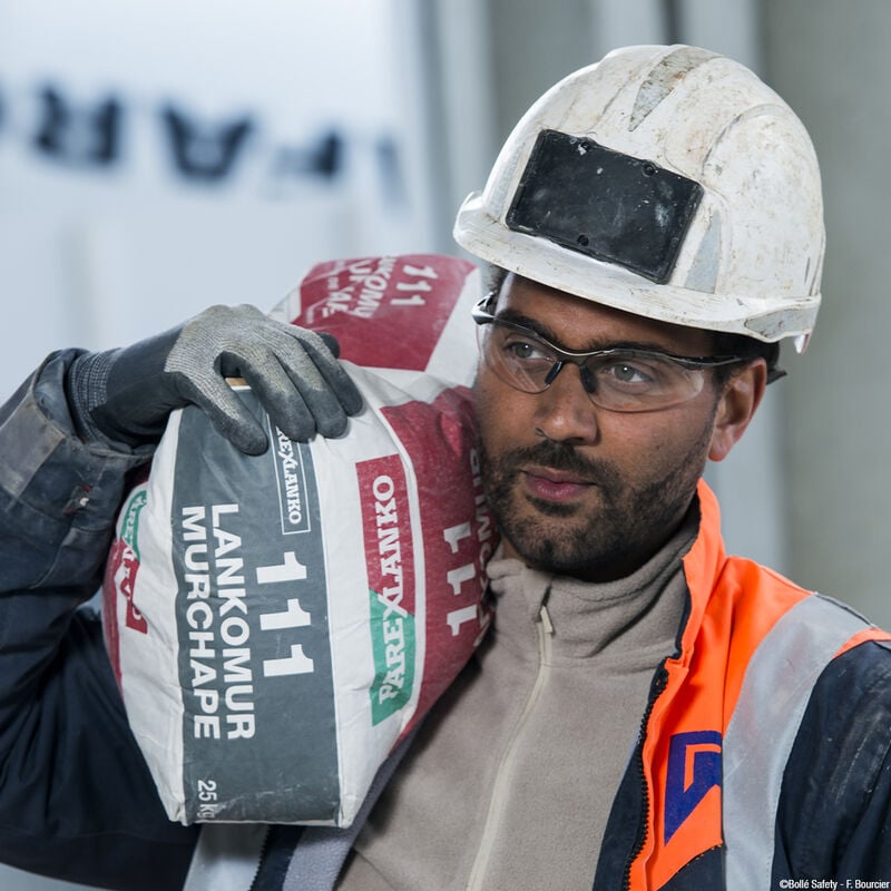 Bolle CONTOUR Safety Glasses with Nylon Rubber Frame (10-Pack)