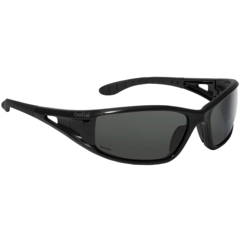 Bolle 40053 LOWRIDER Safety Glasses with Grey Polarized Anti-Fog Lens