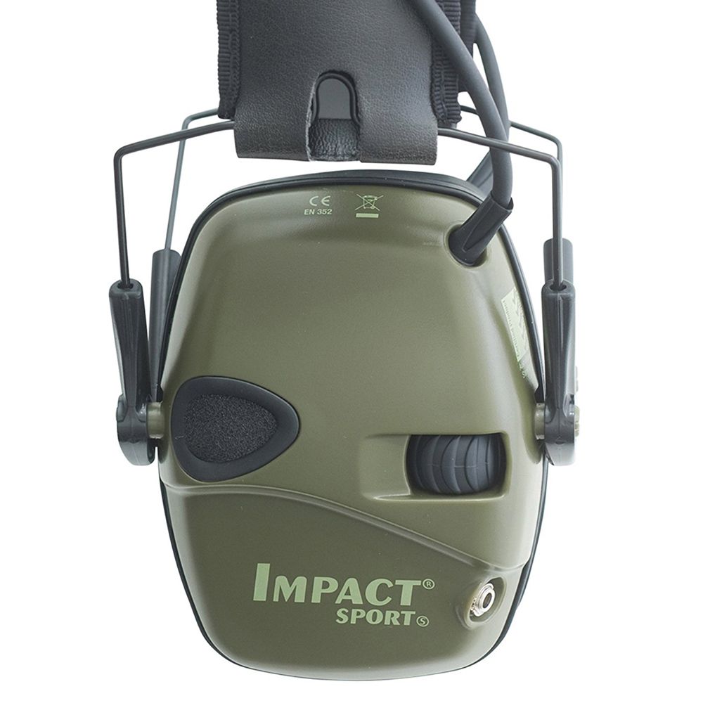 Howard Leight R-01526 Impact Sport Folding Over-the-Head Earmuffs - NRR 22 dB