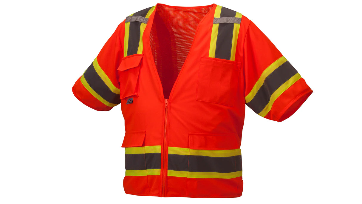 RVZ34 Series Safety Vest - RVZ3420 Hi-Viz Orange