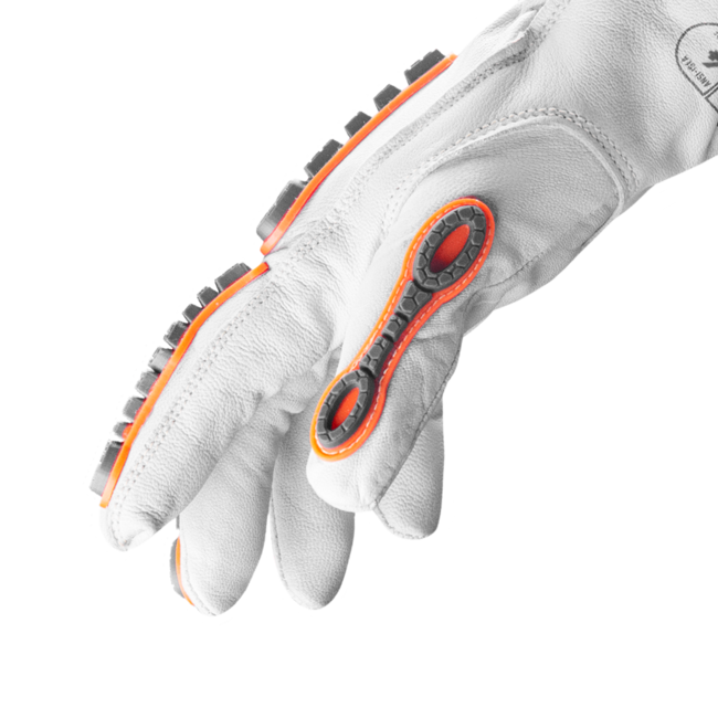 HexArmor Chrome SLT® 4069 Cut-Resistant Hi-Viz Gloves - A9 Cut - Arc Flash CAT 2