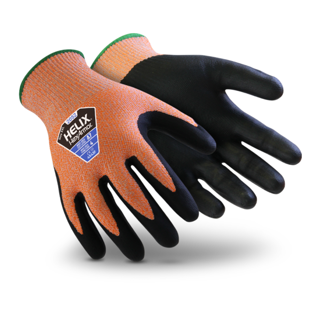HexArmor Helix® 2052 Abrasion Resistant Hi-Viz Gloves - A7 Cut - Size L (9) (12-Pack)