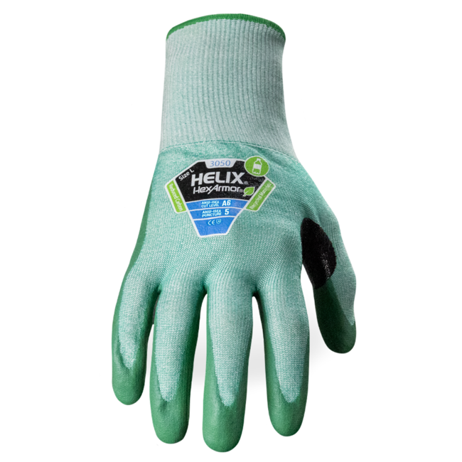 HexArmor Helix® 3050 Abrasion Resistant Gloves - A6 Cut (12-Pack)