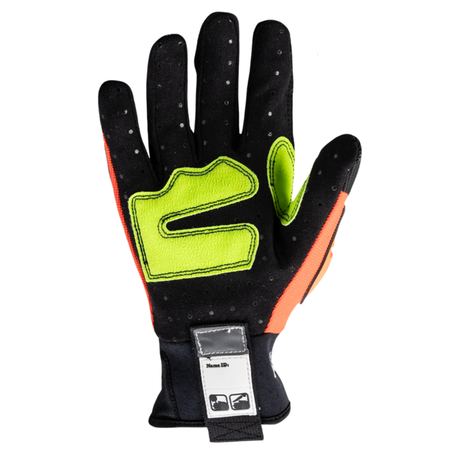 HexArmor GGT5® Mud Grip® 4021X Cut-Resistant Hi-Viz Gloves PVC Dots Palm - A8 Cut