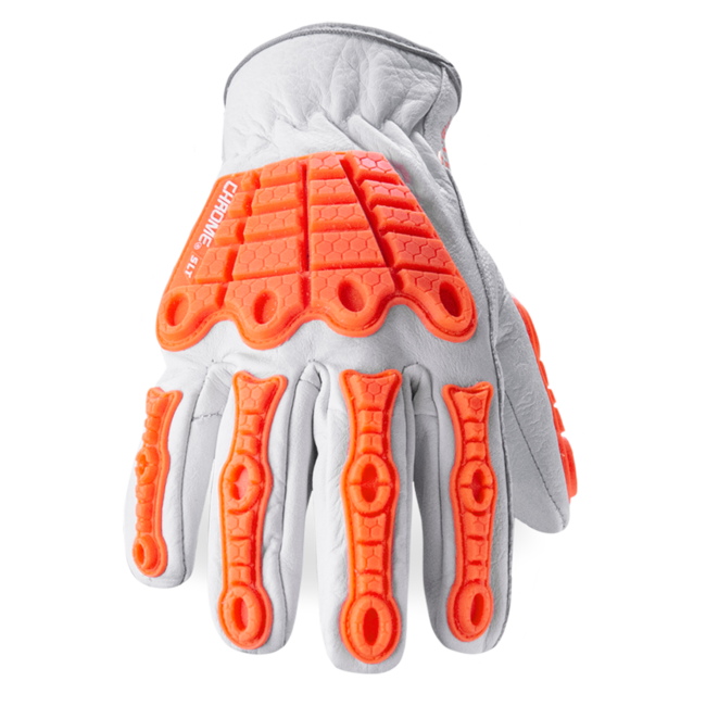 HexArmor Chrome SLT® 4067 Cut-Resistant Hi-Viz Gloves - A7 Cut - Arc Flash CAT 2