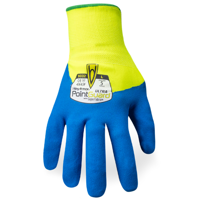 HexArmor PointGuard® Ultra 9032 Cut/Needlestick-Resistant Gloves - A9 Cut