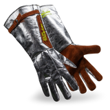HexArmor HeatArmor® 5060 Aluminized Welding Gloves - Split Cowhide Leather/Aluminized Aramid