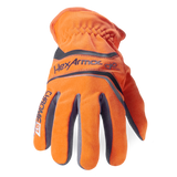 HexArmor Chrome SLT® 4072 Lightweight Leather Palm Cut-Resistant Hi-Viz Gloves - A6 Cut