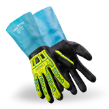 HexArmor HexChem® 7071 Chemical-Resistant HI-Viz Gloves - A4 Cut
